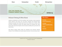 Tablet Screenshot of olahdata.org